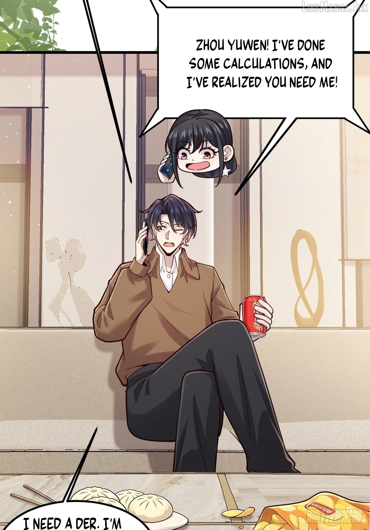 Male God, Your Persona Has Collapsed! Chapter 60  - page 8